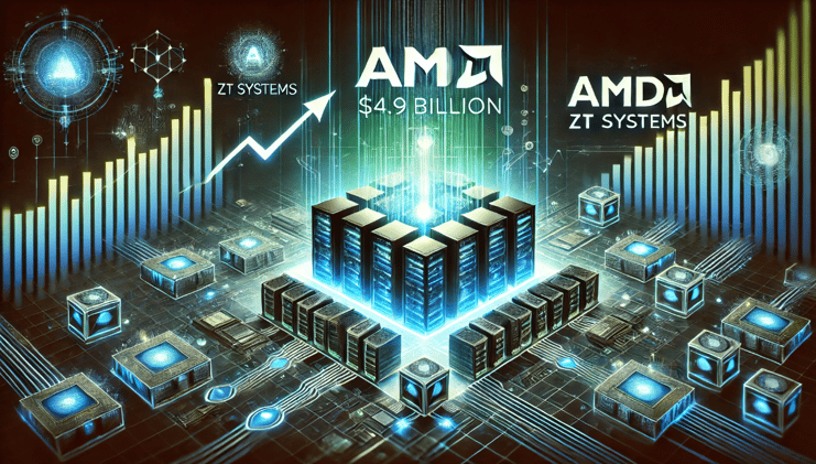 AMD Acquires ZT Systems for 4.9B to Strengthen AI Compete with Nvidia