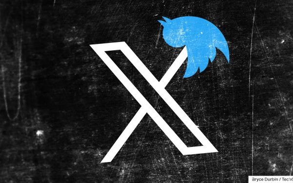 x logo impales twitter bird