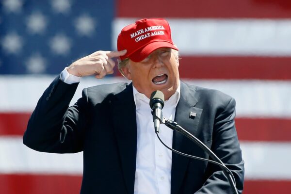 Trump Organization Sues Over Counterfeit Trump Shirts, Hats, and Mugs Sold on Amazon, Walmart, and eBay 103964859 GettyImages 516540106